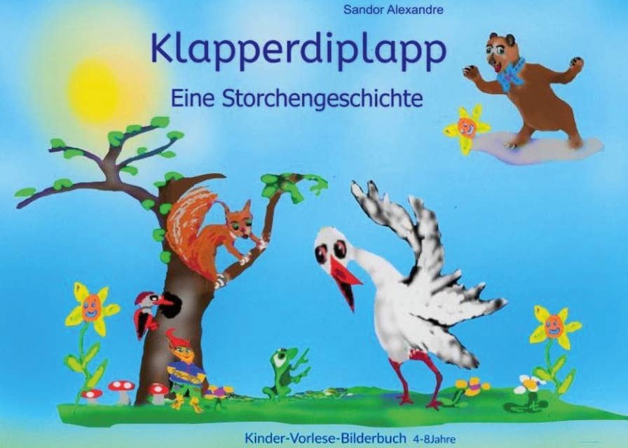 Klapperdiplapp: Kinder-Vorlese-Tierbilderbuch