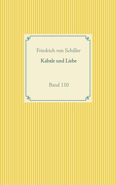 Kabale und Liebe: Band 110
