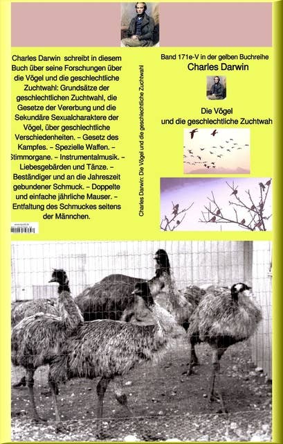 Charles Darwin: Die Vögel und die geschlechtliche Zuchtwahl: Band 171 Vögel in der gelben Buchreihe