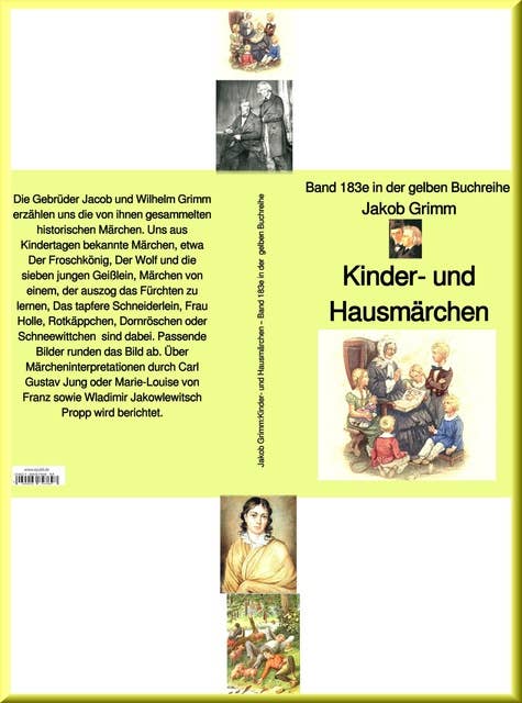 Gebrüder Grimm: Kinder- und Haus-Märchen – Band 183e in der gelben Buchreihe – bei Jürgen Ruszkowski: Band 183e in der gelben Buchreihe