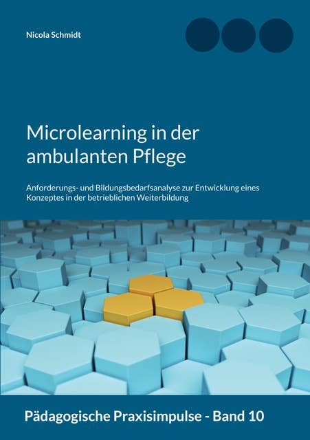 Microlearning in der ambulanten Pflege: Anforderungs- und Bildungsbedarfsanalyse zur Entwicklung eines Konzeptes in der betrieblichen Weiterbildung