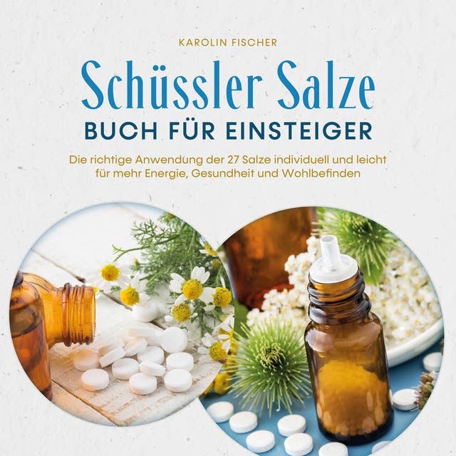 Schüssler Salze Buch für Einsteiger: Die richtige Anwendung der 27 Salze individuell und leicht für mehr Energie, Gesundheit und Wohlbefinden - Schritt für Schritt von der Theorie bis zur Praxis