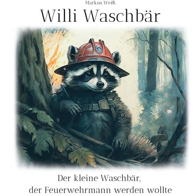 Willi Waschbär: Der kleine Waschbär, der Feuerwehrmann werden wollte