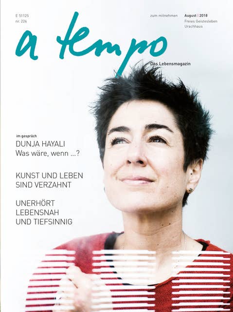 a tempo, Das Lebensmagazin - Nr. 224: August 2018