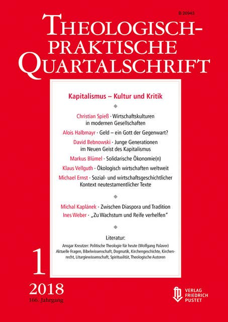 Kapitalismus - Kultur und Kritik: Theologisch-praktische Quartalschrift
