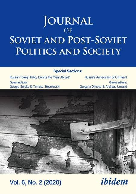 Journal of Soviet and Post-Soviet Politics and Society: 2020/2