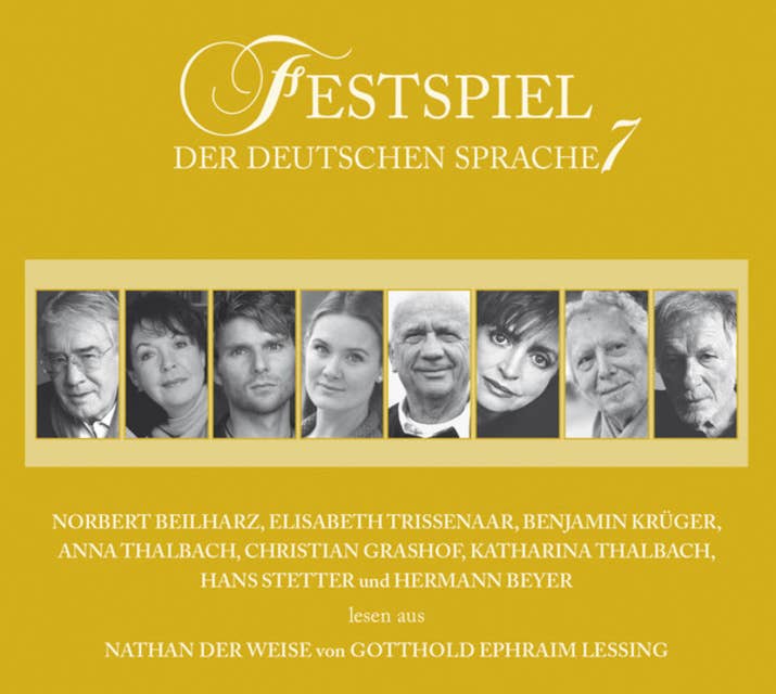 Cover for Festspiel der deutschen Sprache, Vol. 7: Nathan der Weise