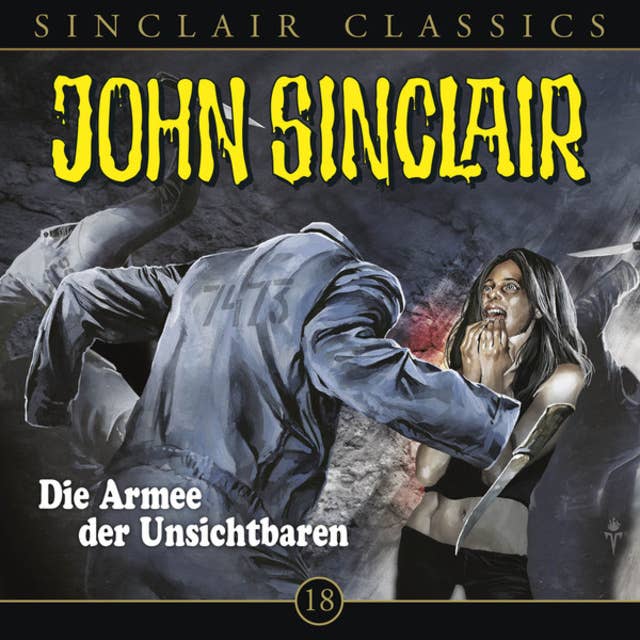 Cover for John Sinclair - Classics, Folge 18: Die Armee der Unsichtbaren