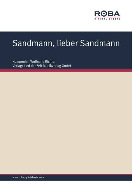 Sandmann, lieber Sandmann: Single Songbook