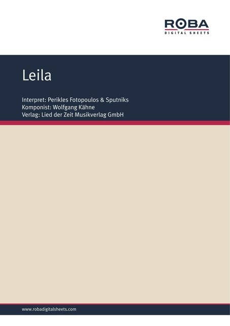 Leila: as performed by Perikles Fotopoulos & Sputniks, Single Songbook