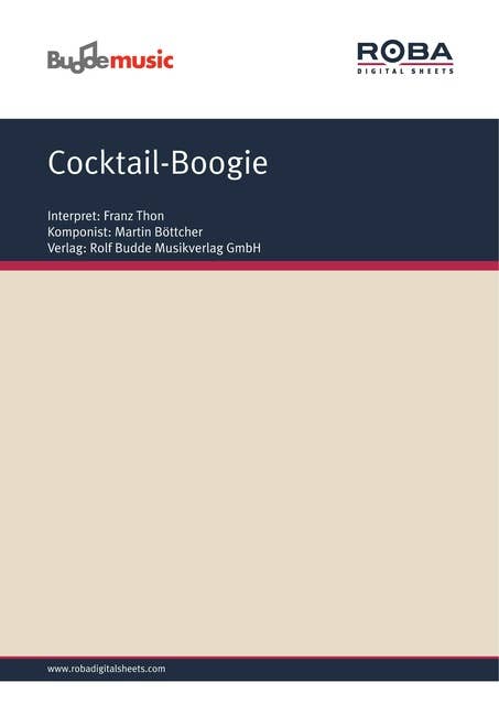 Cocktail-Boogie: as performed by Franz Thon, Single Songbook