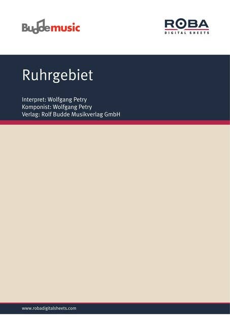 Ruhrgebiet: as performed by Wolfgang Petry, Single Songbook