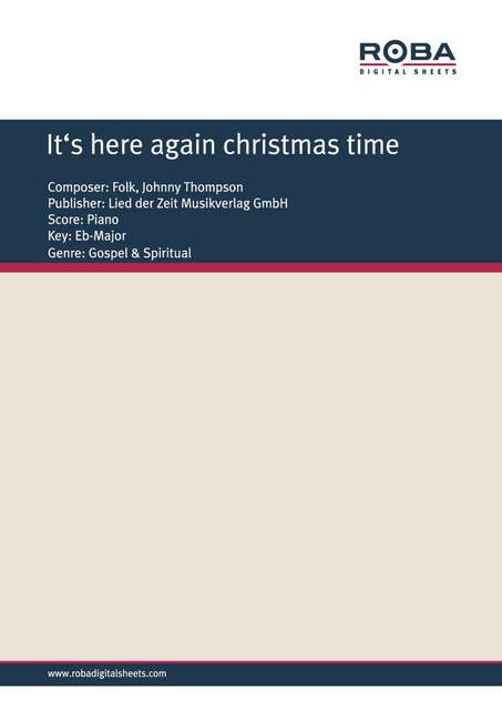It's here again christmas time: Single Songbook