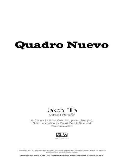 Jakob Elija: Sheet Music
