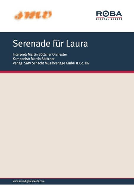 Serenade für Laura: Notenausgabe aus dem Rialto/Constantin-Film "Wartezimmer zum Jenseits"