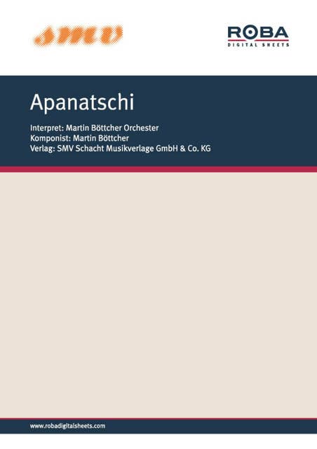 Apanatschi: Notenausgabe aus dem Rialto-Constantin-Film "Winnetou und das Halbblut Apanatschi"