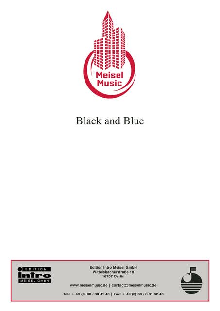Black and Blue: Single Songbook