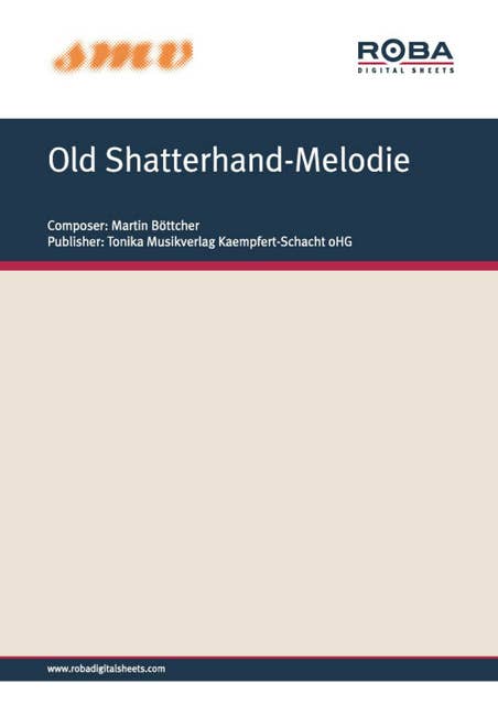 Old Shatterhand-Melodie: Notenausgabe