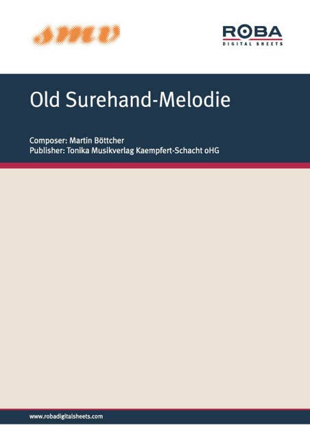 Old Surehand-Melodie: Notenausgabe