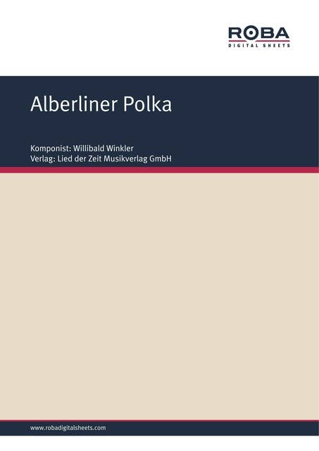 Alberliner Polka: Notenausgabe