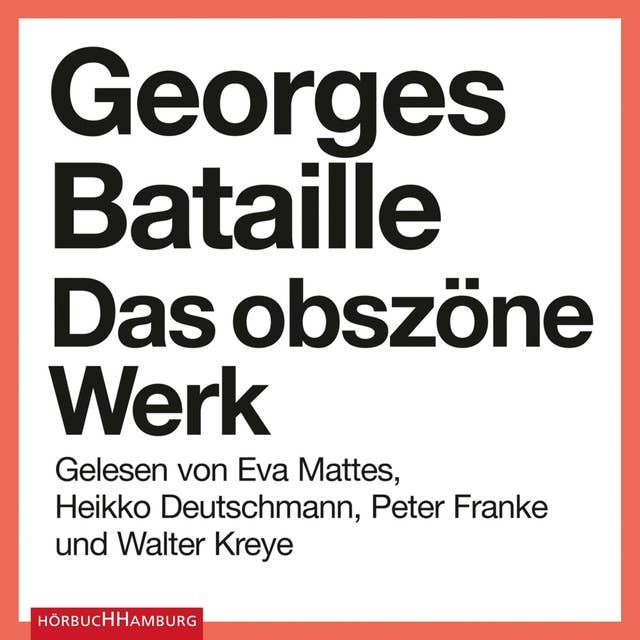 Cover for Das obszöne Werk