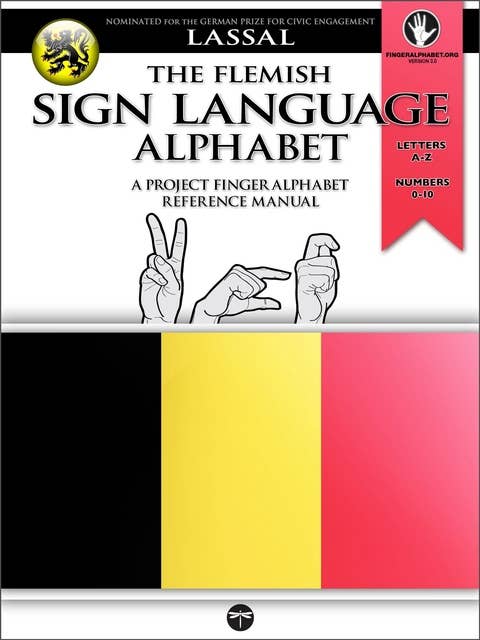 Fingeralphabet Belgium/Flanders: The Flemish Sign Language Alphabet and Numbers 0-10
