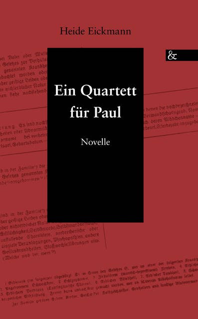 Ein Quartett für Paul: Novelle