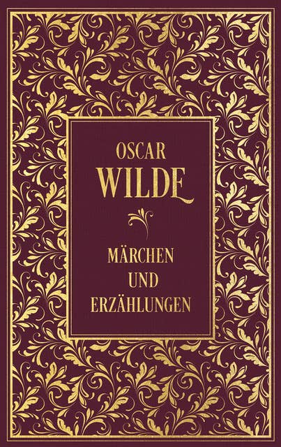 Märchen und Erzählungen: mit Illustrationen von Aubrey Beardsley und Alfons Mucha: Leinen mit Goldprägung