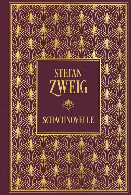 Schachnovelle: Leinen mit Goldprägung