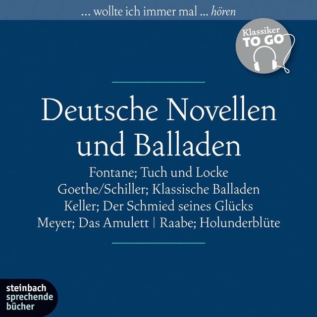Deutsche Novellen - Ausgewählte Novellen und Balladen