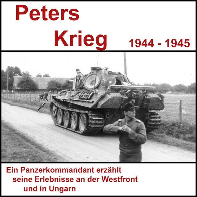 Peters Krieg - Tagebuch eines Panzerkommandanten: Von der Normandie bis nach Ungarn by Rudolf Petersen