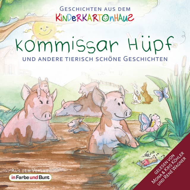 Kommissar Hüpf und andere tierisch schöne Geschichten: Fantasy-Kinder-Tiergeschichten als Hörbuch