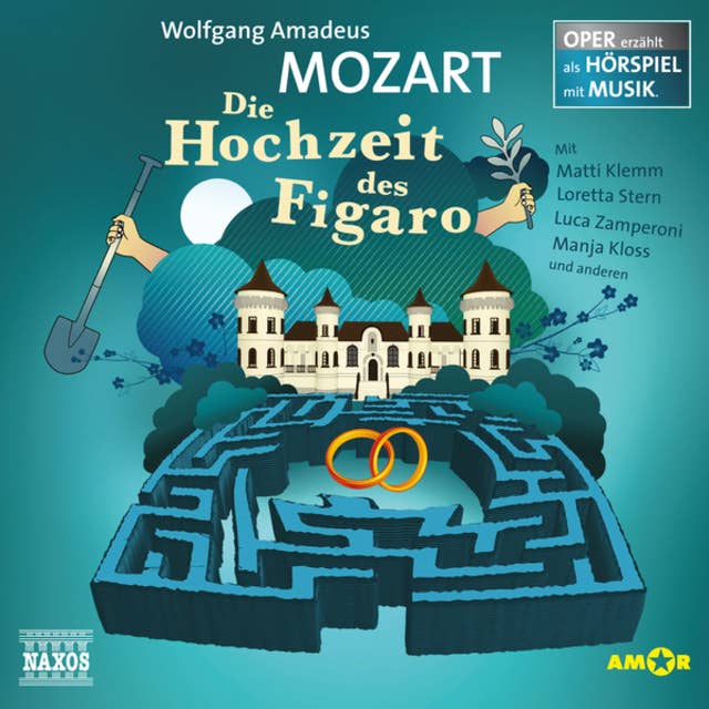 Die Hochzeit des Figaro - Oper erzählt als Hörspiel mit Musik