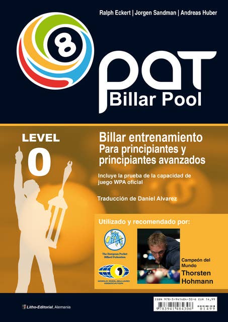 Billar Pool Entrenamiento PAT- Principio: Incluye la prueba de la capacidad de juego WPA oficial