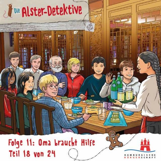 Cover for Die Alster-Detektive, Adventskalender, Teil 18: Folge 11: Oma braucht Hilfe (Ungekürzt): Folge 11: Oma braucht Hilfe