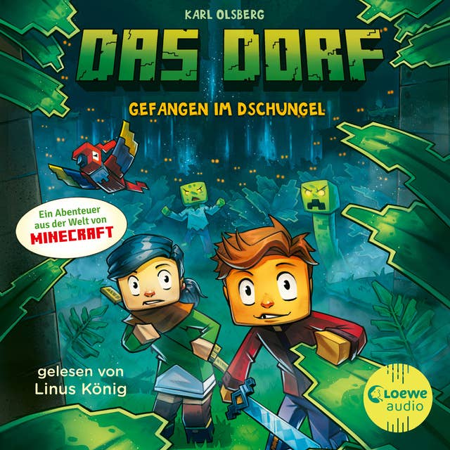Das Dorf 3 - Gefangen im Dschungel: Entdecke die Geheimnisse des Dschungels in der Minecraft-Welt - Gaming-Abenteuer für Kinder ab 8 Jahren