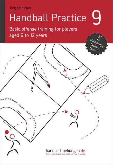 Handball Practice 9 - Basic offense training for players aged 9 to 12 years