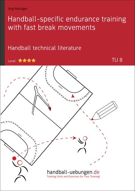 Handball-specific endurance training with fast break movements (TU 8): Handball technical literature
