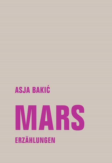Mars: Erzählungen