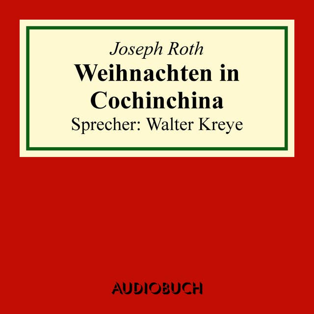 Cover for Weihnachten in Cochinchina