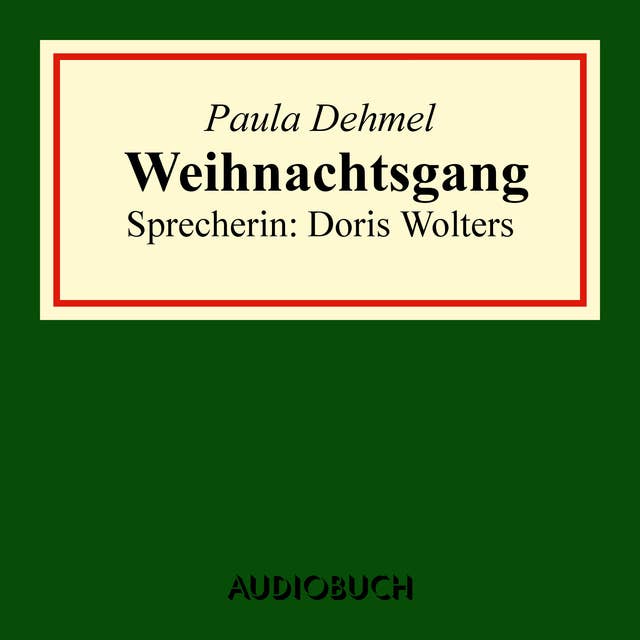 Cover for Weihnachtsgang