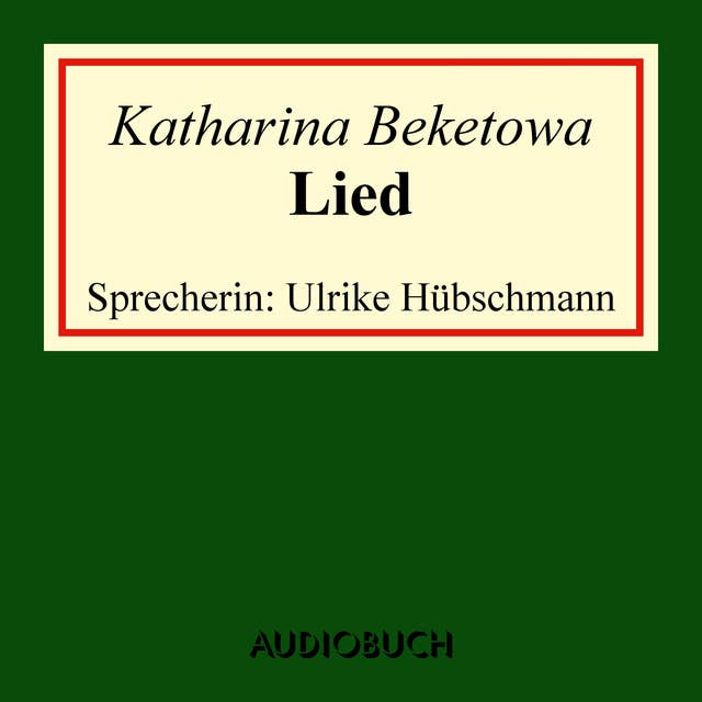 Cover for Lied