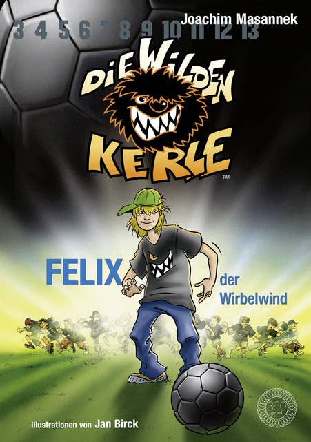 DWK Die Wilden Kerle - Felix, der Wirbelwind (Buch 2 der Bestsellerserie Die Wilden Fußballkerle): Aktualisierte Neuausgabe - farbig illustriert