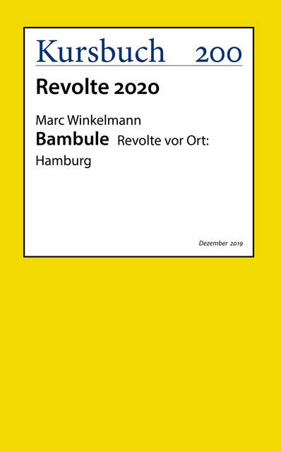 Bambule: Revolte vor Ort: Hamburg