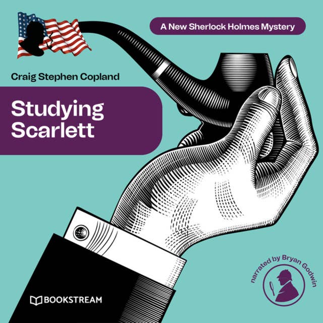 Cover for Studying Scarlett - A New Sherlock Holmes Mystery, Episode 1