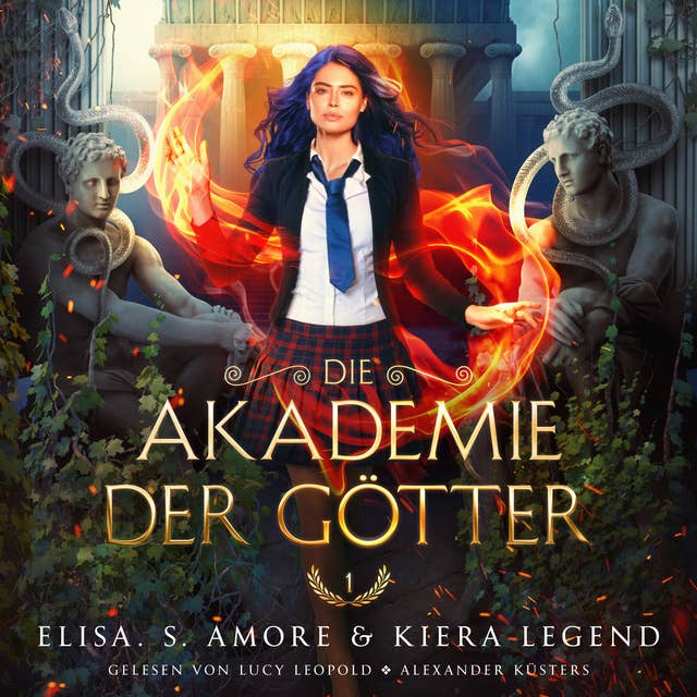Cover for Die Akademie der Götter - Fantasy Hörbuch