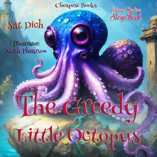 The Greedy Little Octopus: "Coloured Bedtime StoryBook"