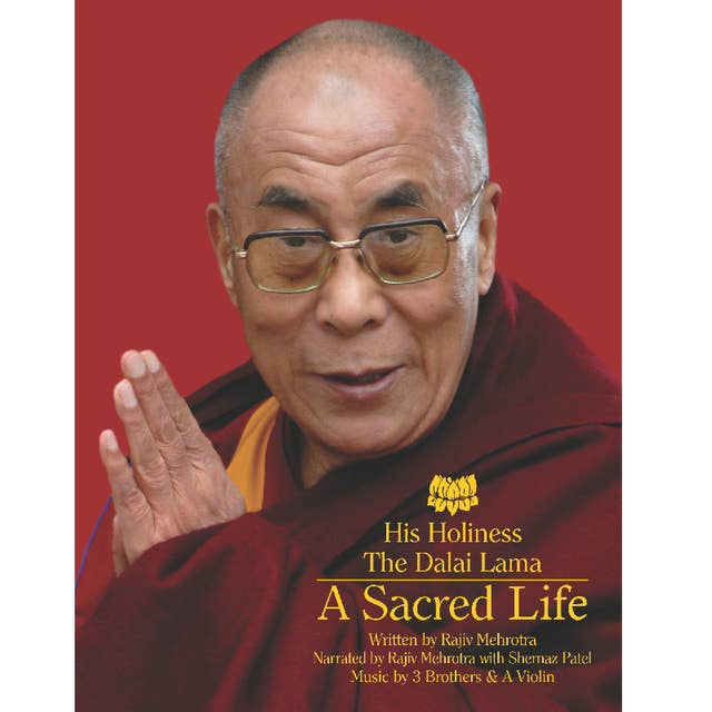 Cover for A Sacred Life a life of HH Dalai Lama