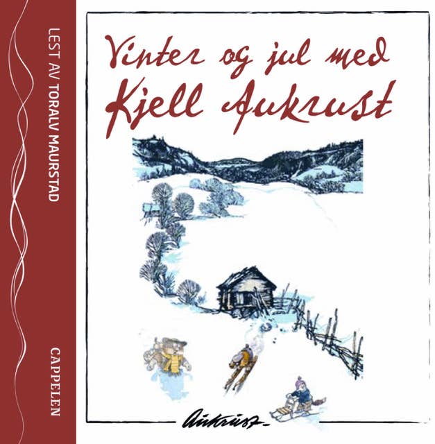 Cover for Vinter og jul med Kjell Aukrust