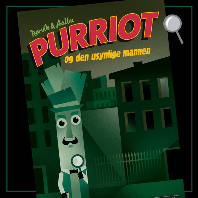 Cover for Purriot og den usynlige mannen
